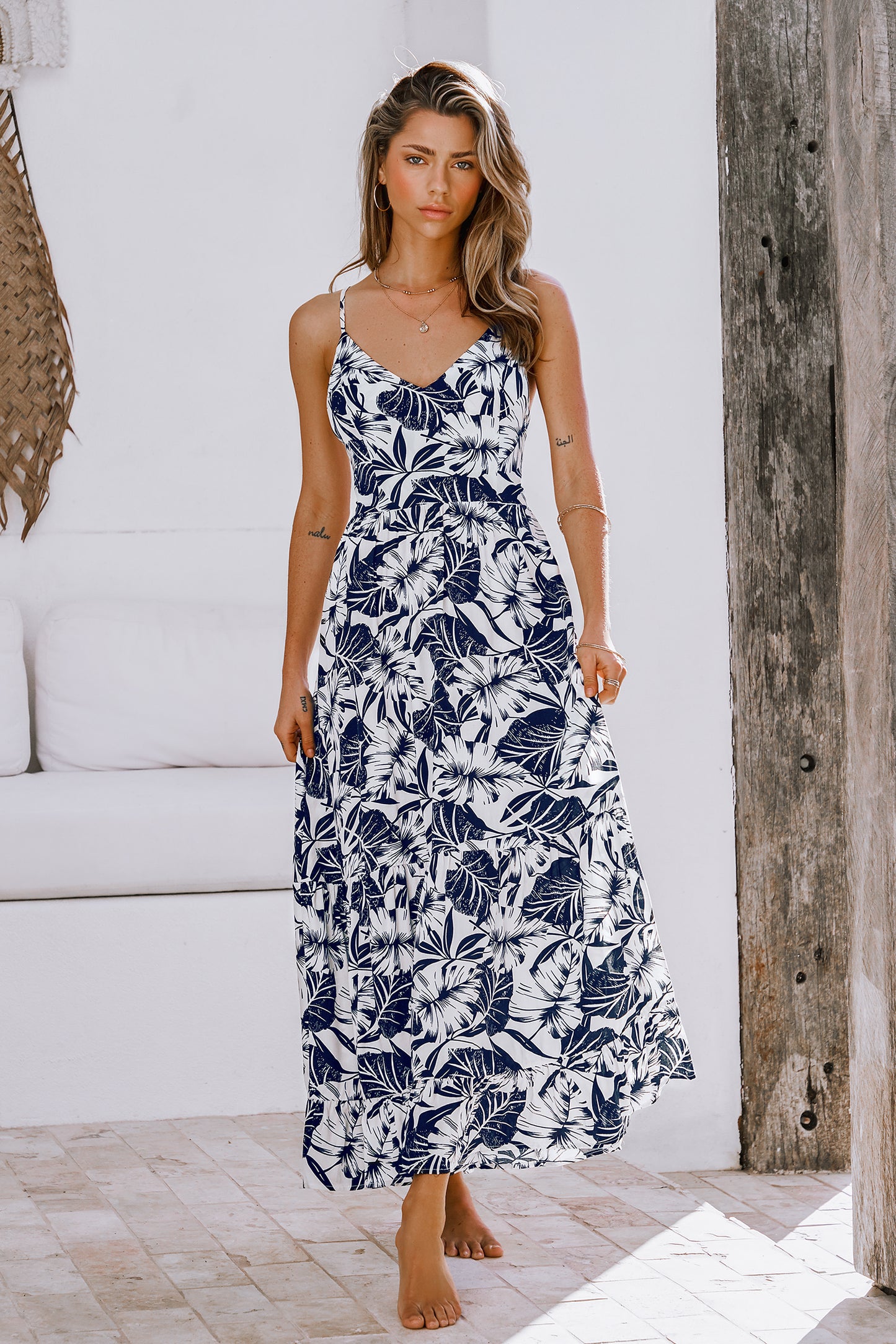Tropical Leaf Maxi