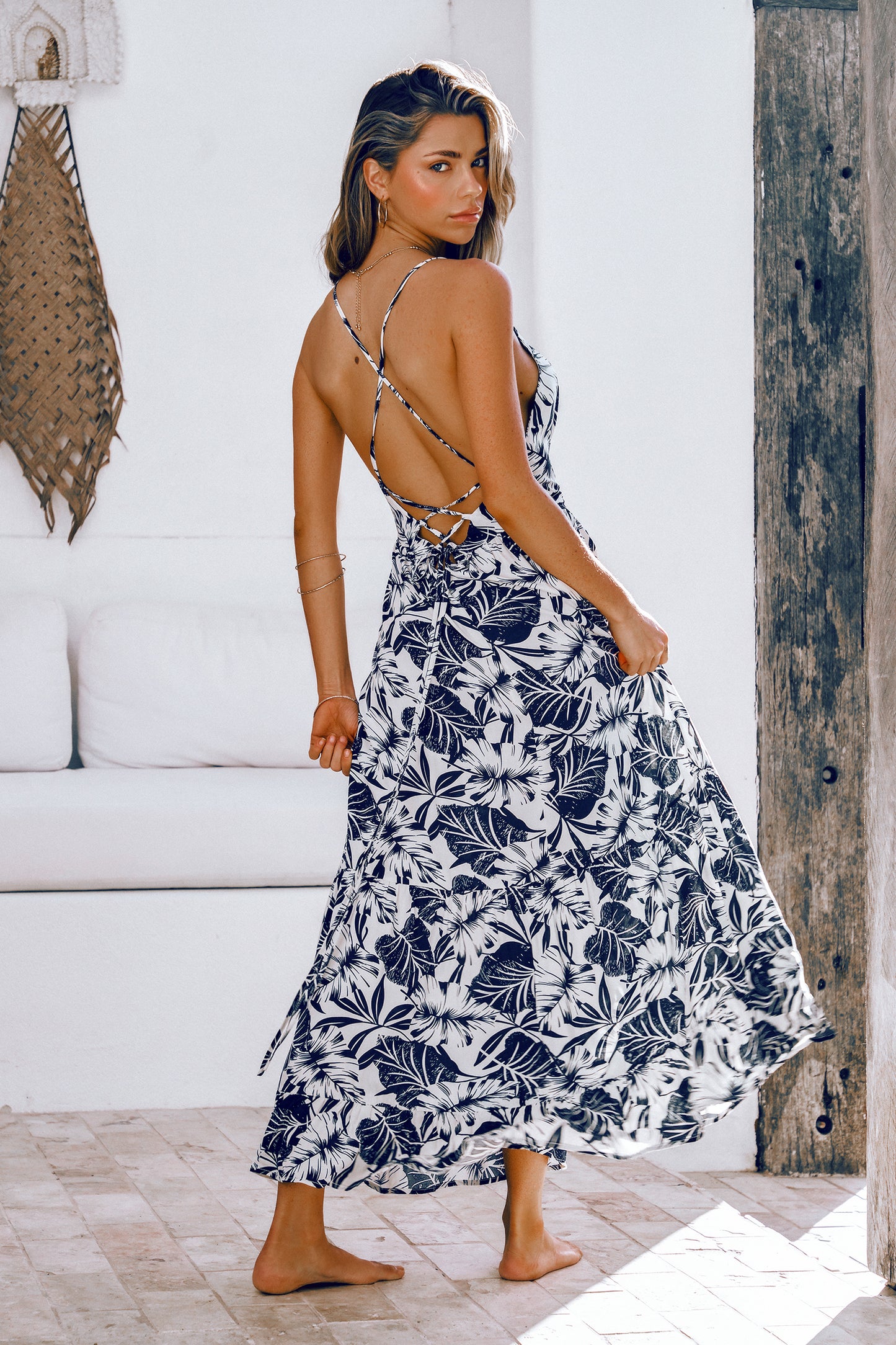 Tropical Leaf Maxi